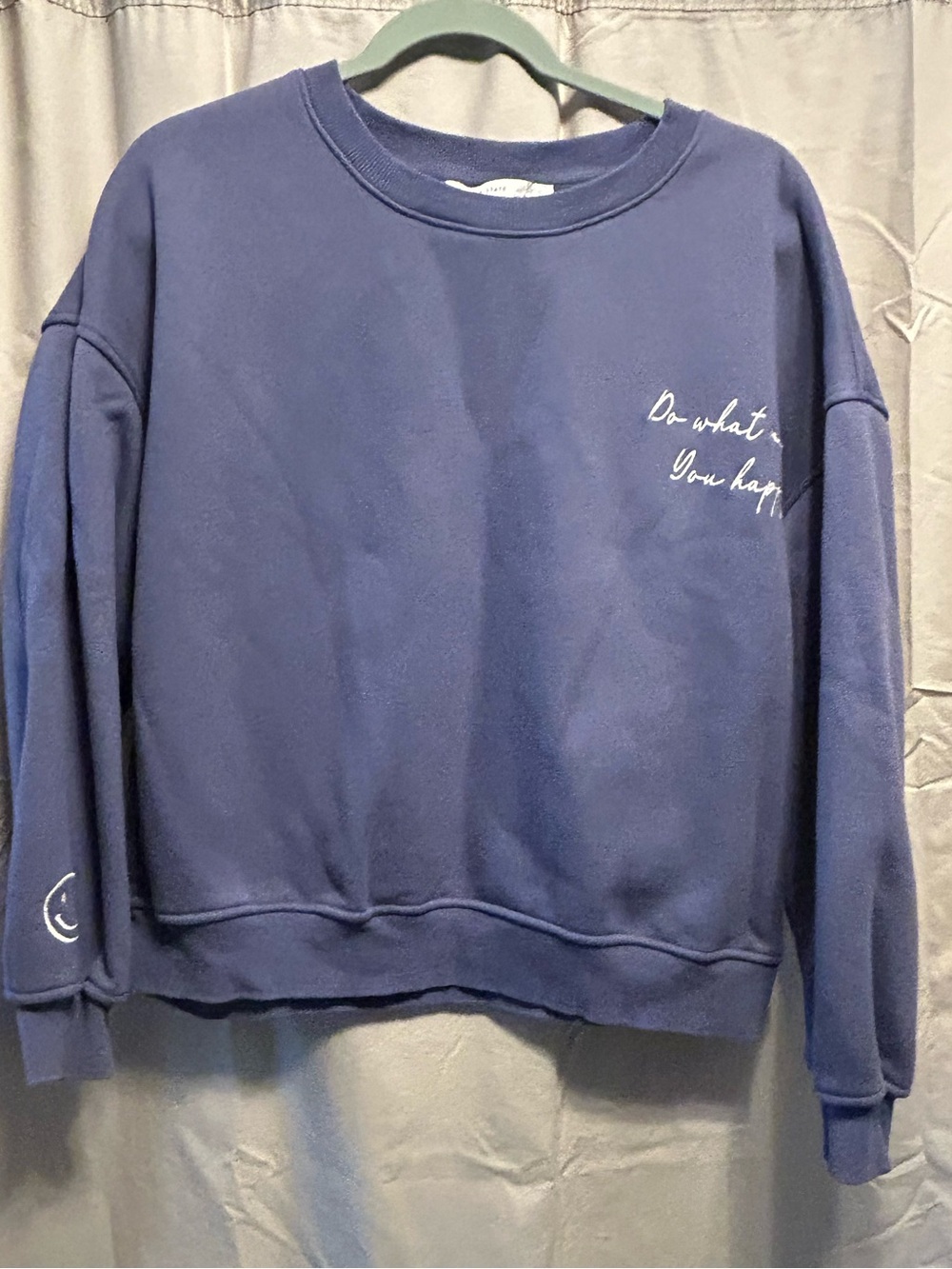 Altar'd State Periwinkle Pullover Sweatshirt